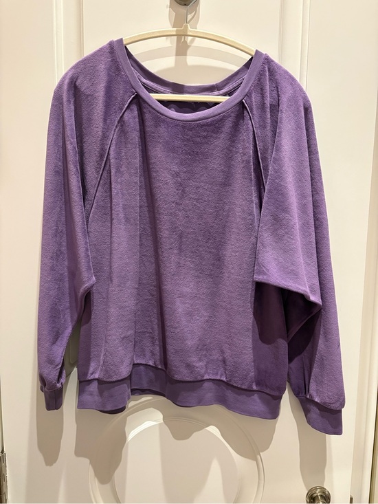 Suzi Kondi Tops - Suzie Kondi Purple Crewneck Sweatshirt